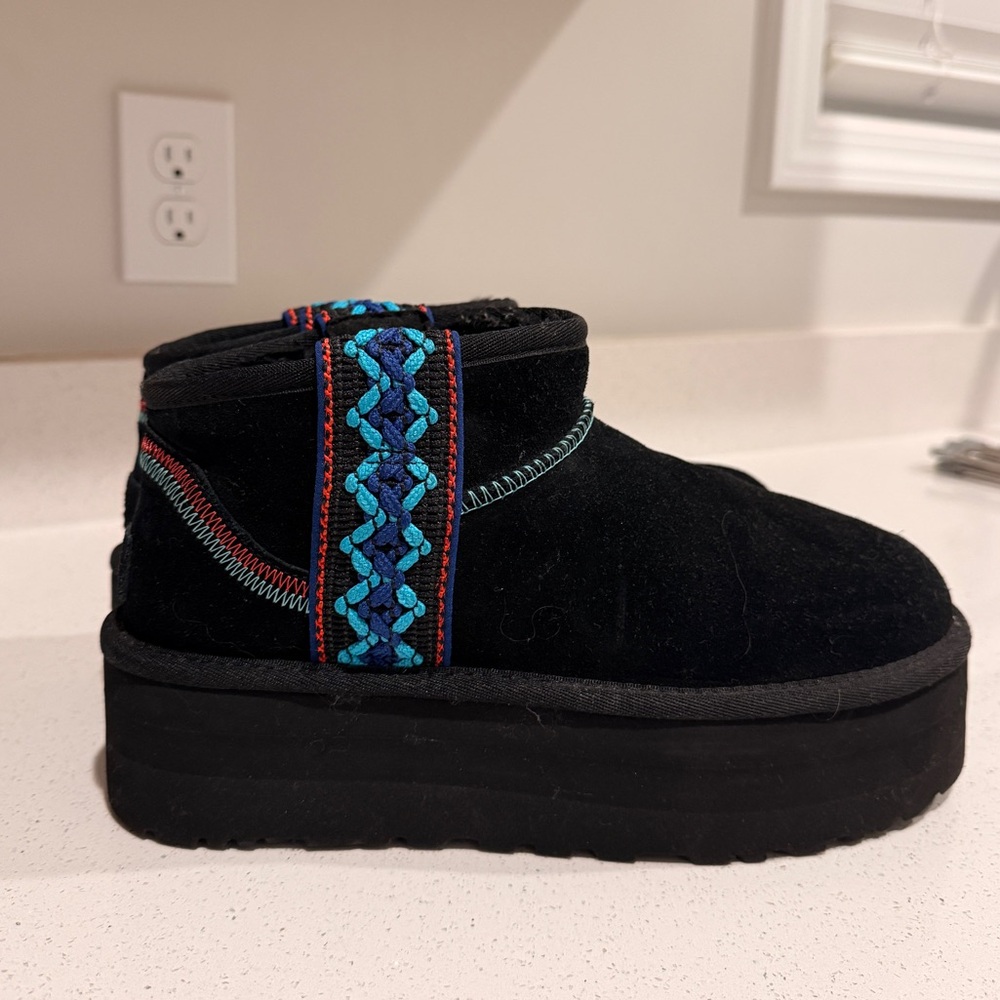 Ultra Mini Platform Braided Uggs - image 5
